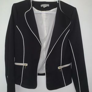 Navy and White Blazer